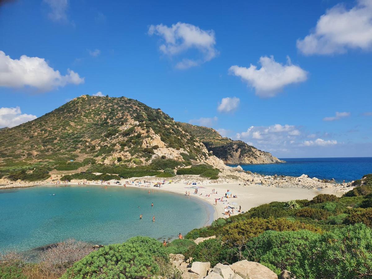 Spazioso Appartamento Con Terrazza A Due Passi Dal Centro Villasimius Exterior foto